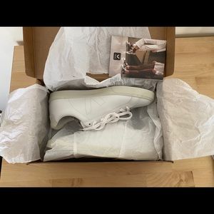 Veja Esplar low leather extra white